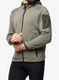 Fleecová mikina CMP Borgis Fix Hood Jacket Knitted - kaki/oil green