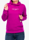 Dámská mikina s kapucí Carhartt Force Lightweight Sweatshirt - magenta agate