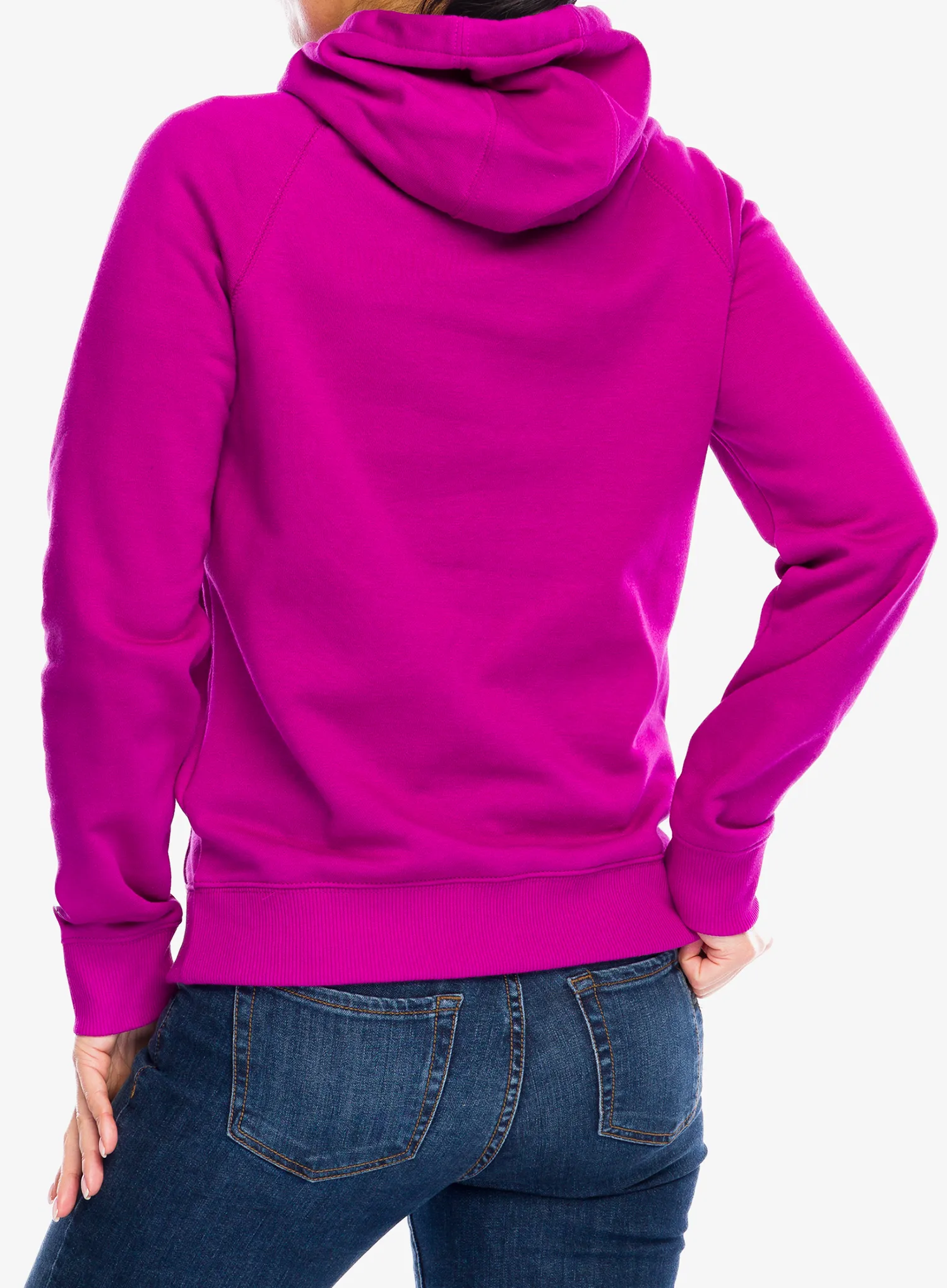 Dámská mikina s kapucí Carhartt Force Lightweight Sweatshirt - magenta agate
