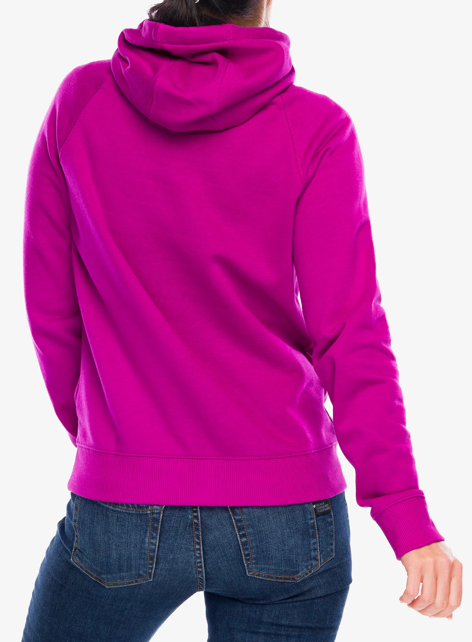Dámská mikina s kapucí Carhartt Force Lightweight Sweatshirt - magenta agate