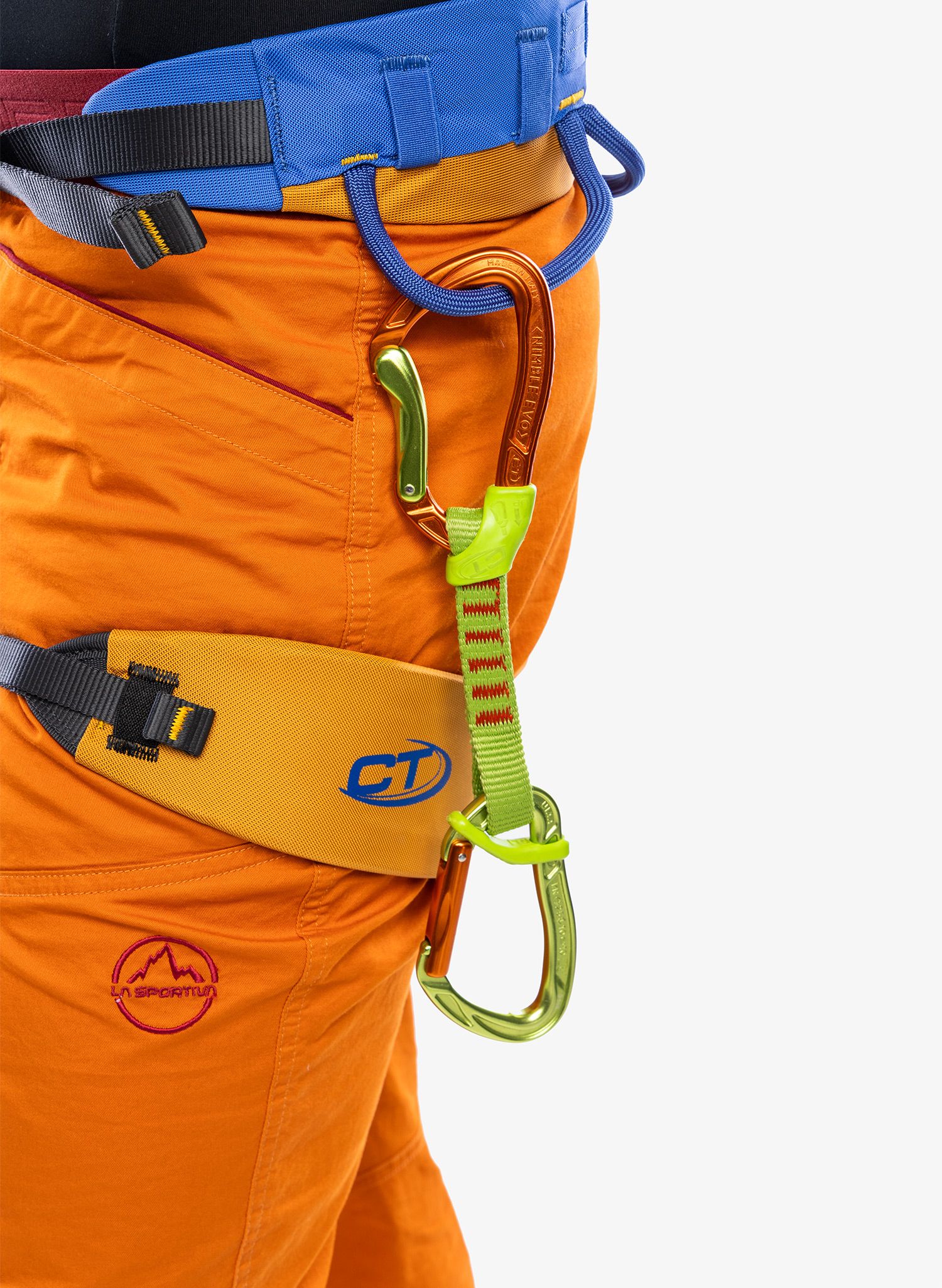 Sedák Climbing Technology/SKYLOTEC Dedalo - blue/ochre