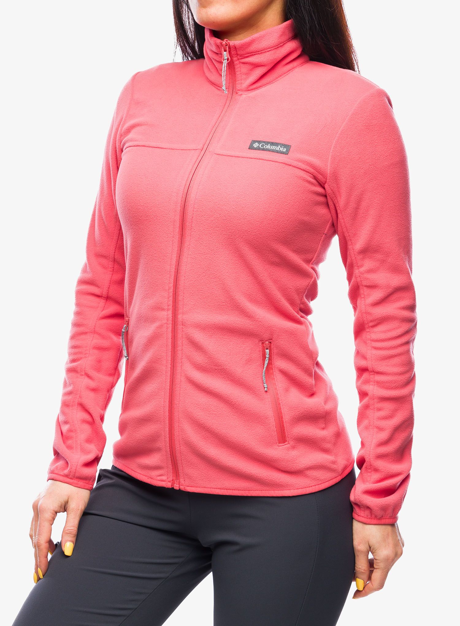 Dámská mikina na zip Columbia Ali Peak Full Zip - juicy