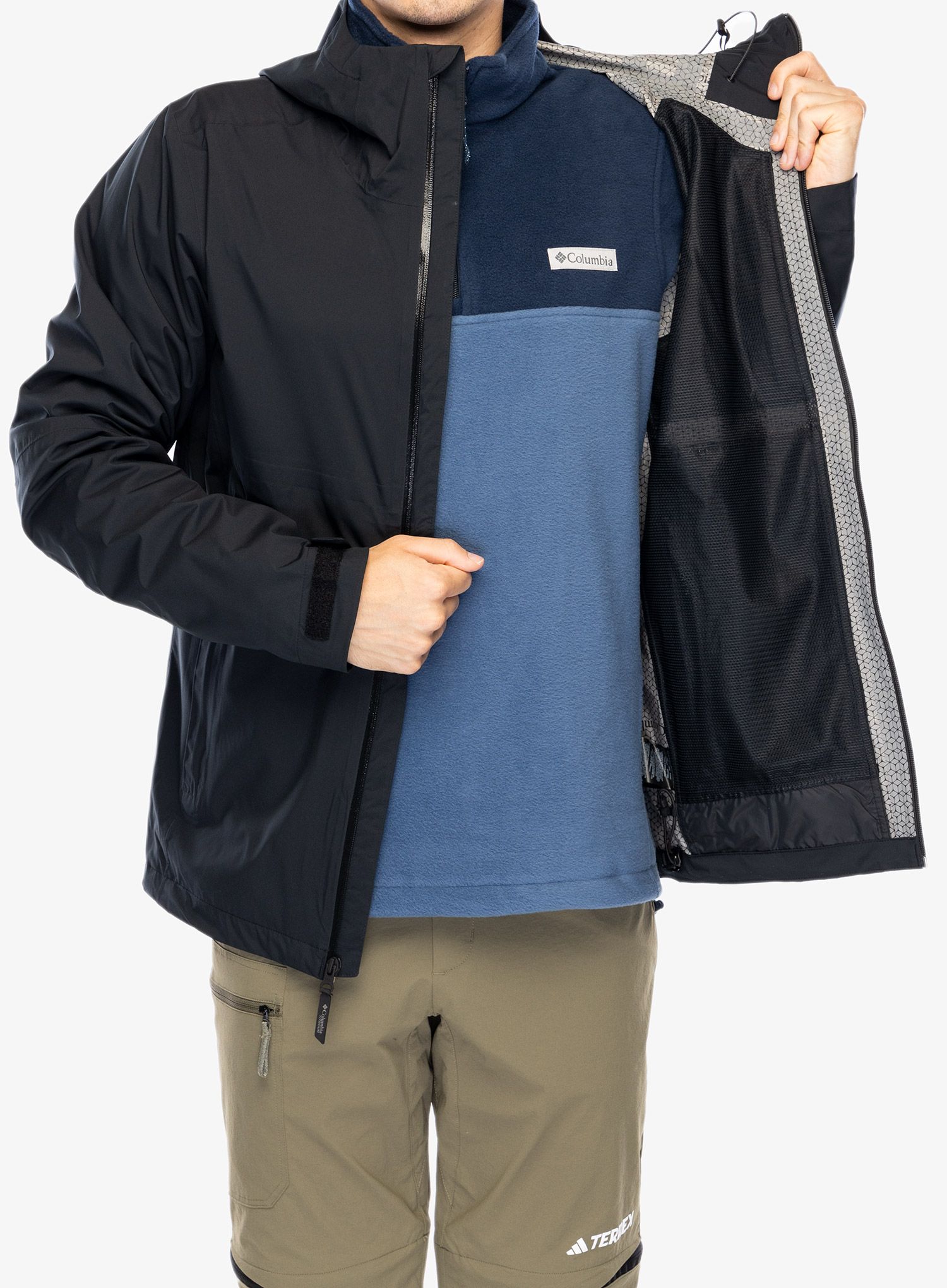 Bunda do deště Columbia Ampli-Dry II Shell - black