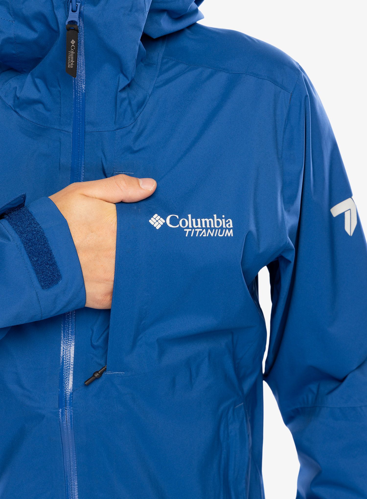 Bunda do deště Columbia Ampli-Dry II Shell - mountain blue