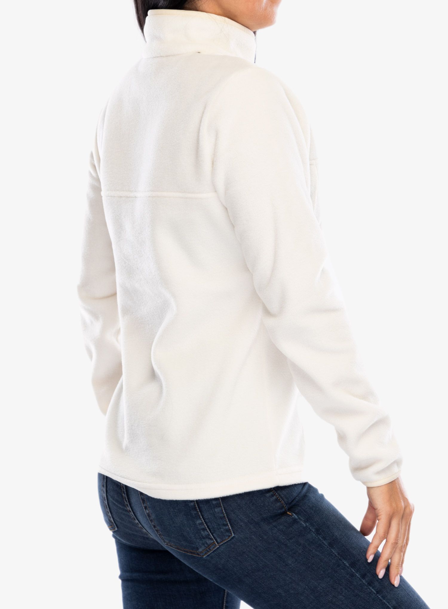 Dámská mikina Columbia Benton Springs Half Snap Pull Over II - chalk/camel brown