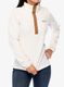 Dámská mikina Columbia Benton Springs Half Snap Pull Over II - chalk/camel brown