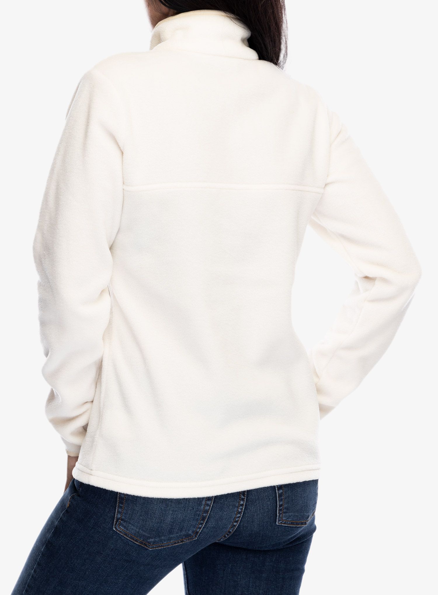 Dámská mikina Columbia Benton Springs Half Snap Pull Over II - chalk/camel brown