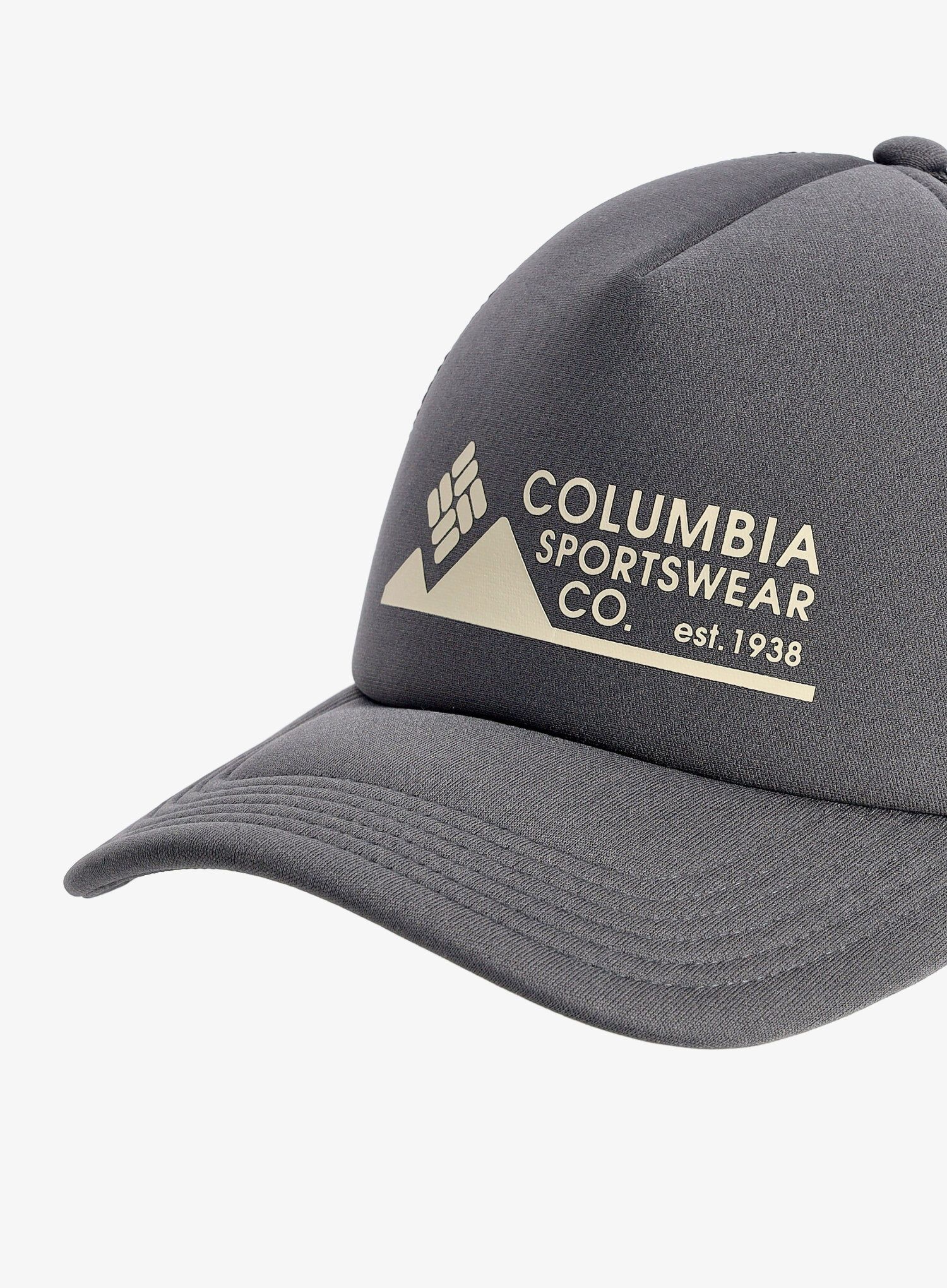 Kšiltovka Columbia Camp Break Foam Trucker - shark/columbia simple
