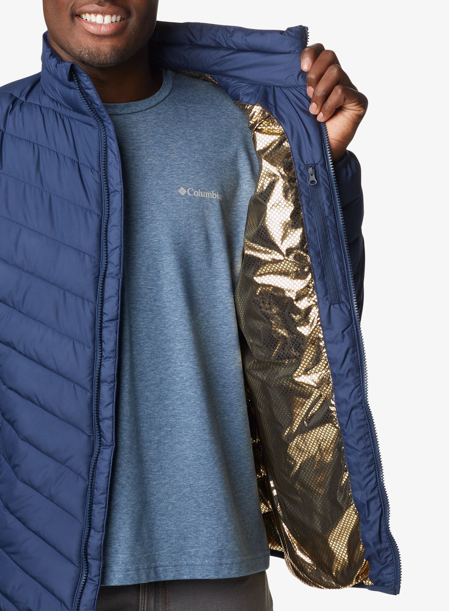 Pánská bunda Columbia Eddie Gorge Jacket - collegiate navy