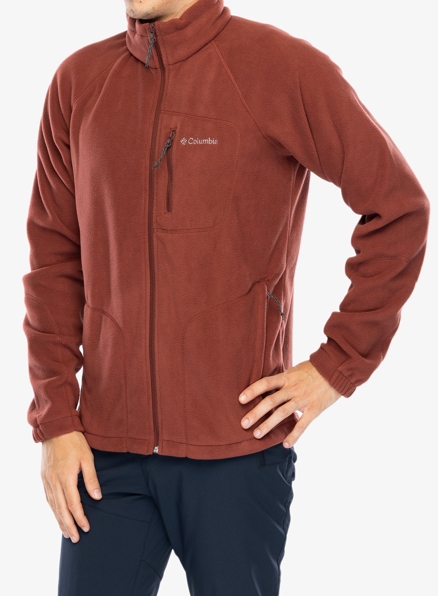 Fleecová bunda Columbia Fast Trek II Full Zip Fleece - spice