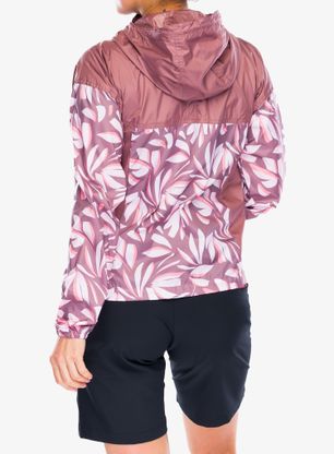 Větrovka dámská Columbia Flash Challenger Novelty Windbreaker - fig areca print/fig