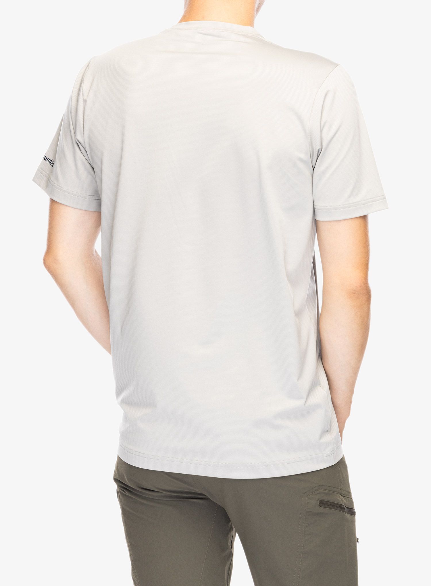 Rychleschnoucí triko Columbia Ice Lake II SS Tee - flint grey/boundless borders