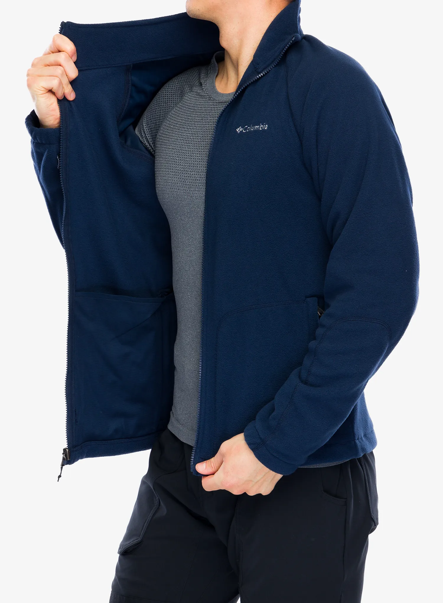 Bunda 3v1 Columbia Mission Air Interchange Jacket - night tide/navy