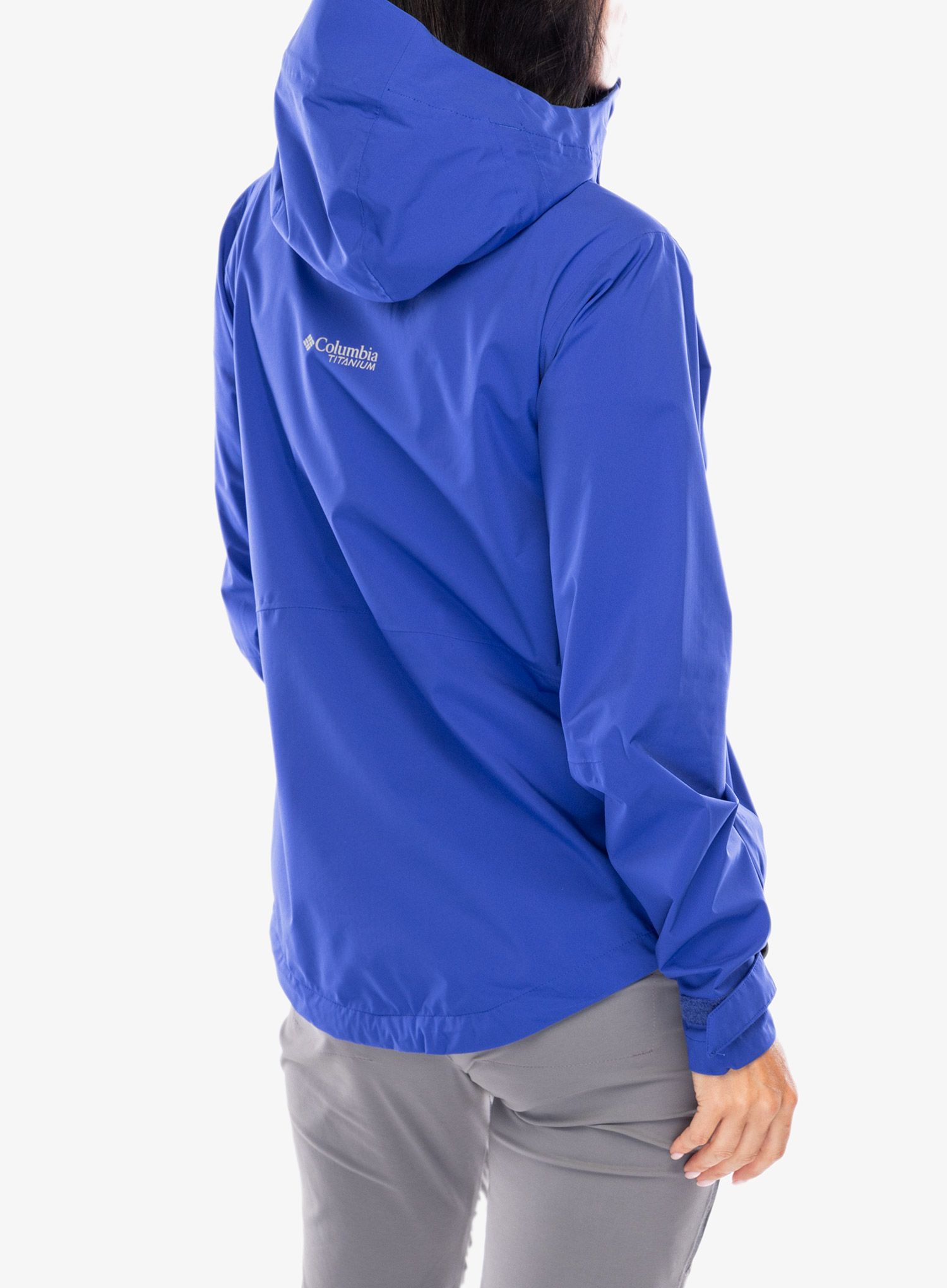 Dámská bunda do deště Columbia OmniTech AmpliDry II Shell - clematis blue
