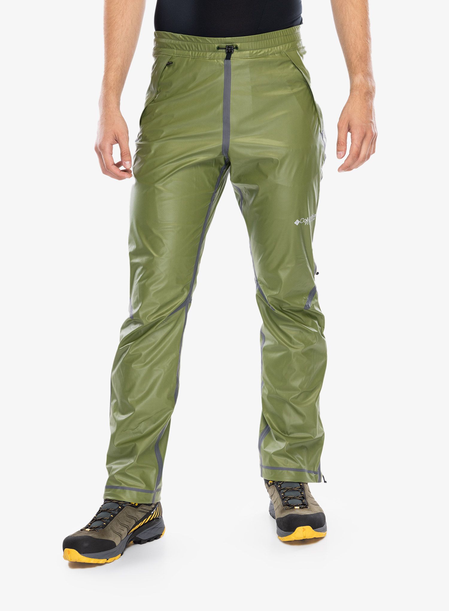 Nepromokavé kalhoty Columbia OutDry Extreme Wyldwood Rain Pant - canteen