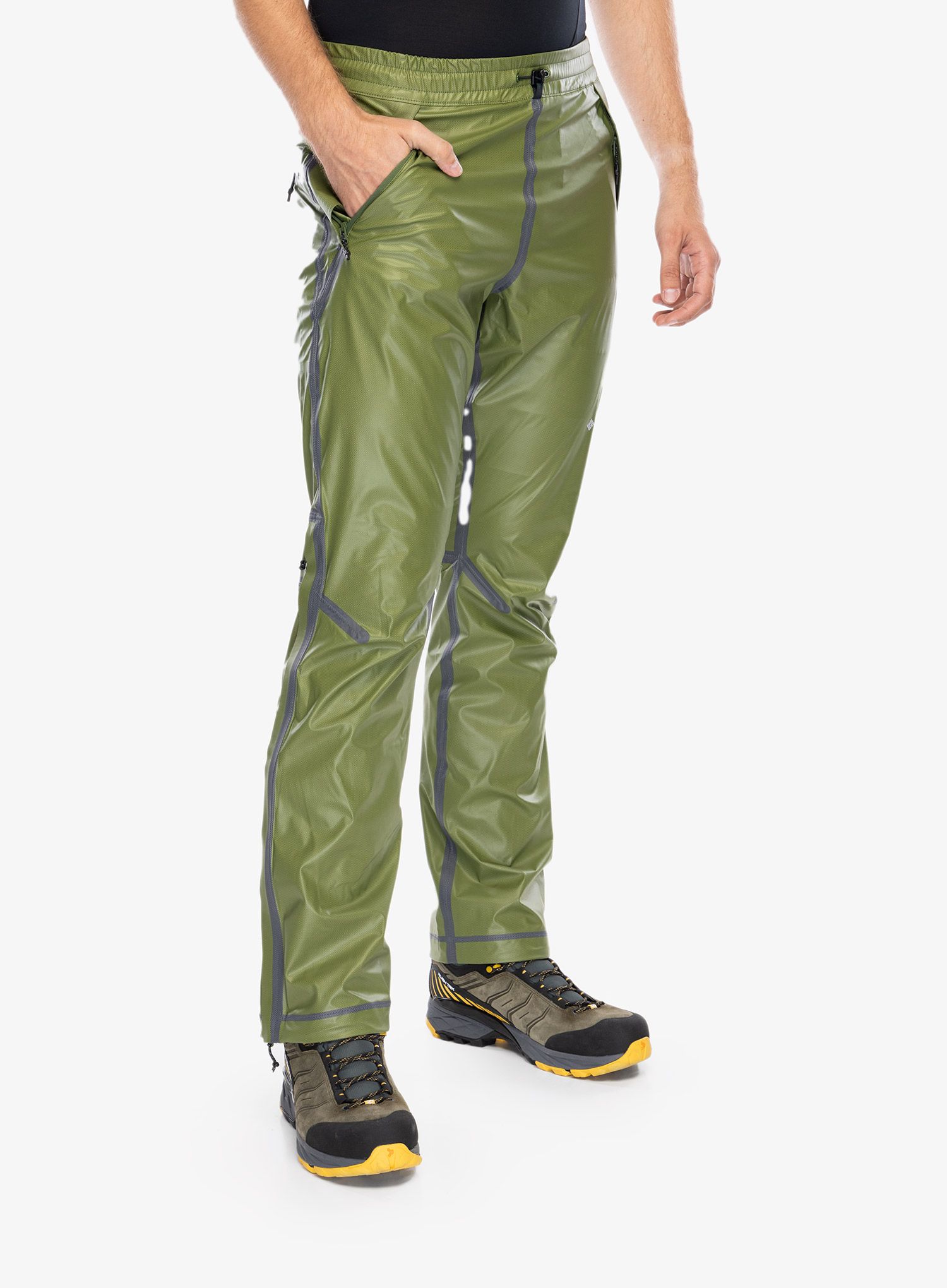 Nepromokavé kalhoty Columbia OutDry Extreme Wyldwood Rain Pant - canteen