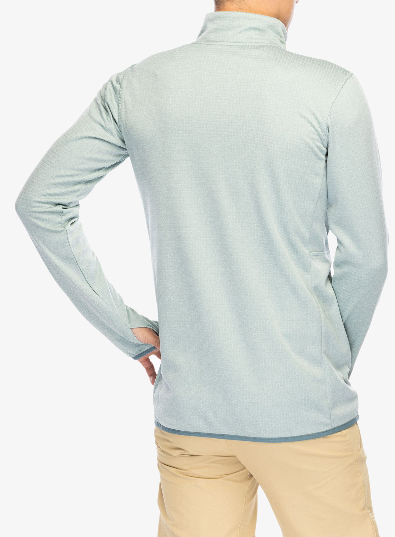 Rozepínací mikina Columbia Park View Fleece Full Zip - niagara heather