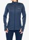 Dámská rozepínací mikina Columbia Park View Grid Fleece Full Zip - collegiate navy