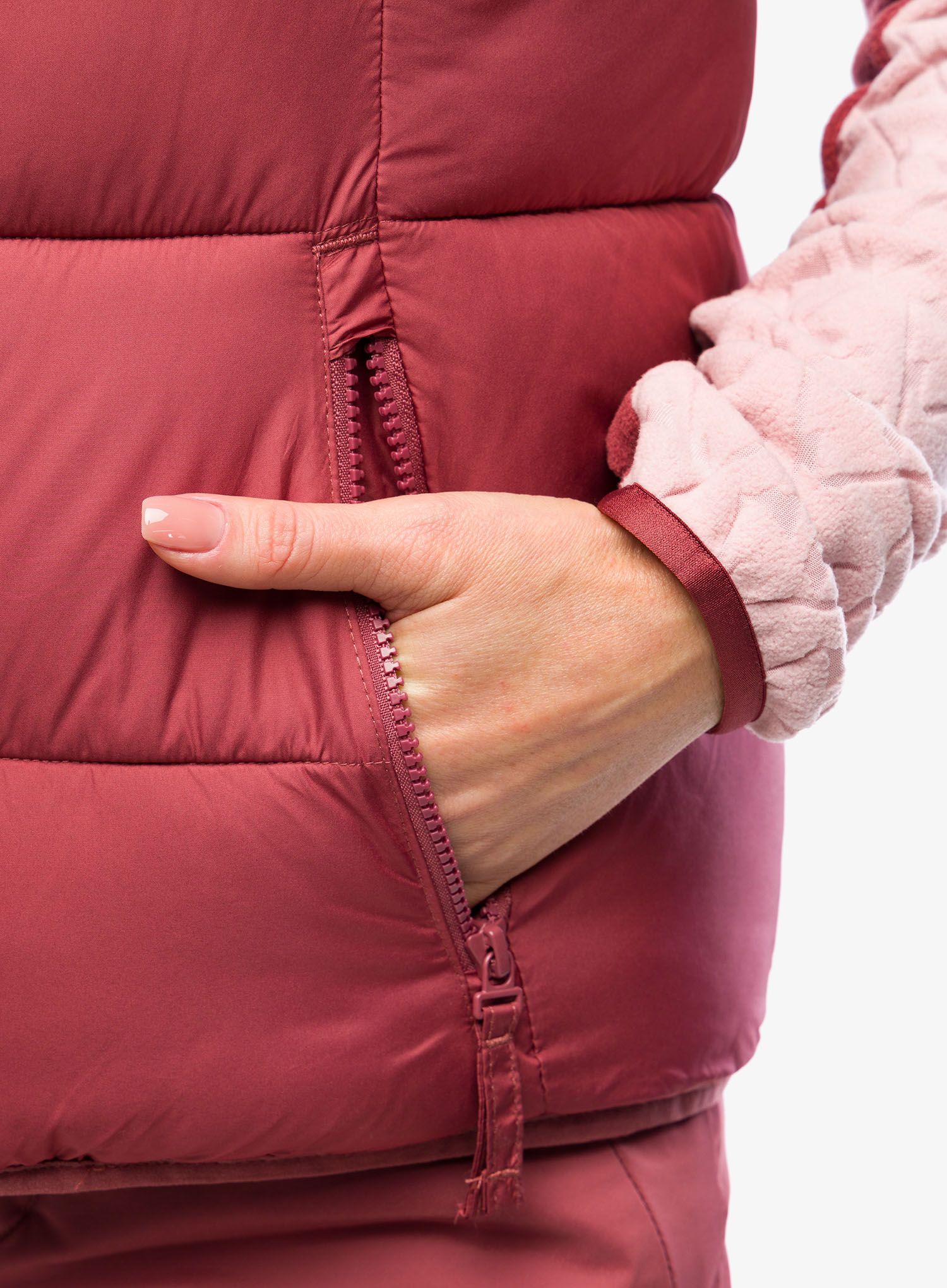 Vesta dámská Columbia Pike Lake II Insulated Vest - beetroot/dusty pink