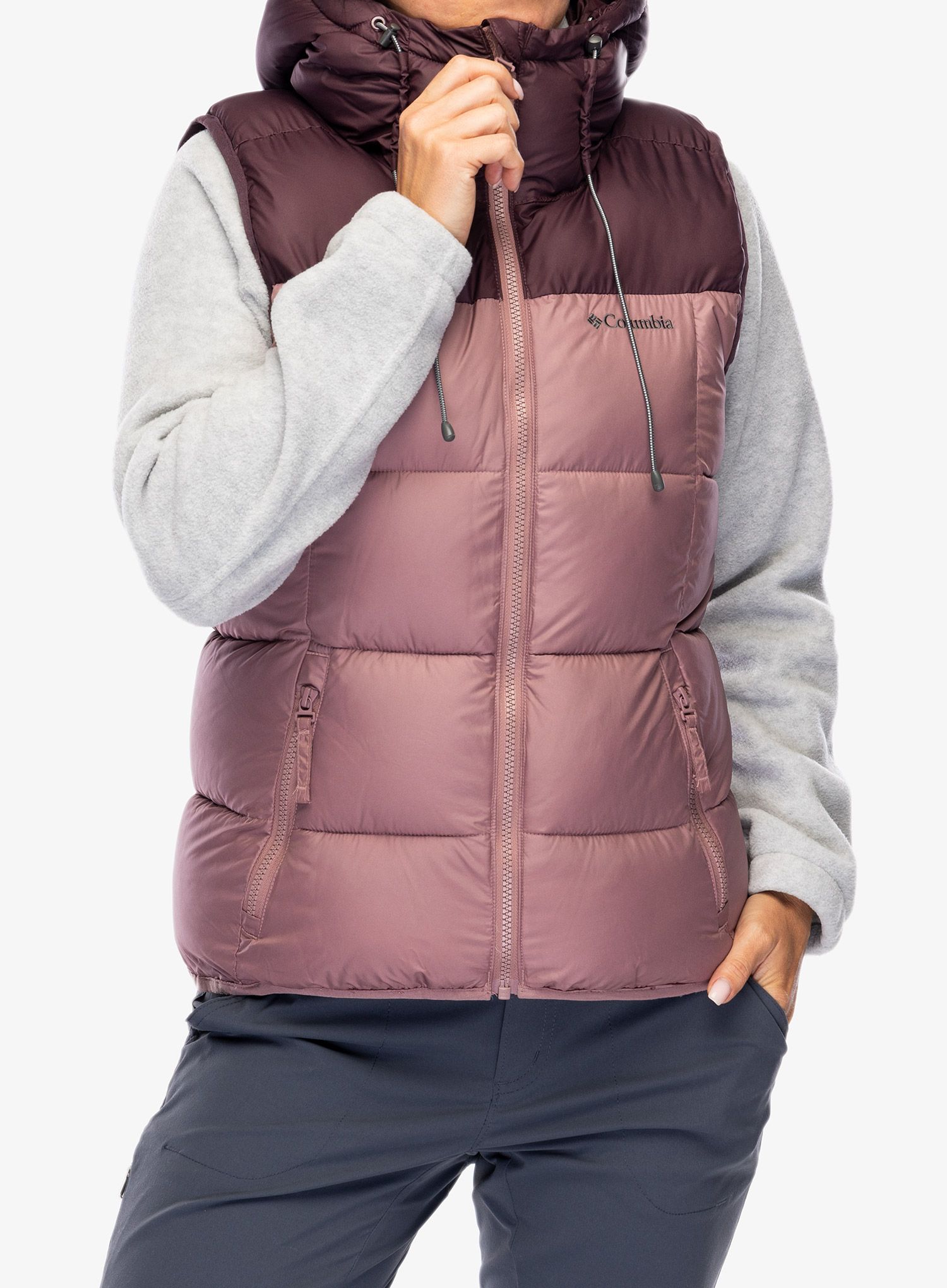 Vesta dámská Columbia Pike Lake II Insulated Vest - fig/moonvista