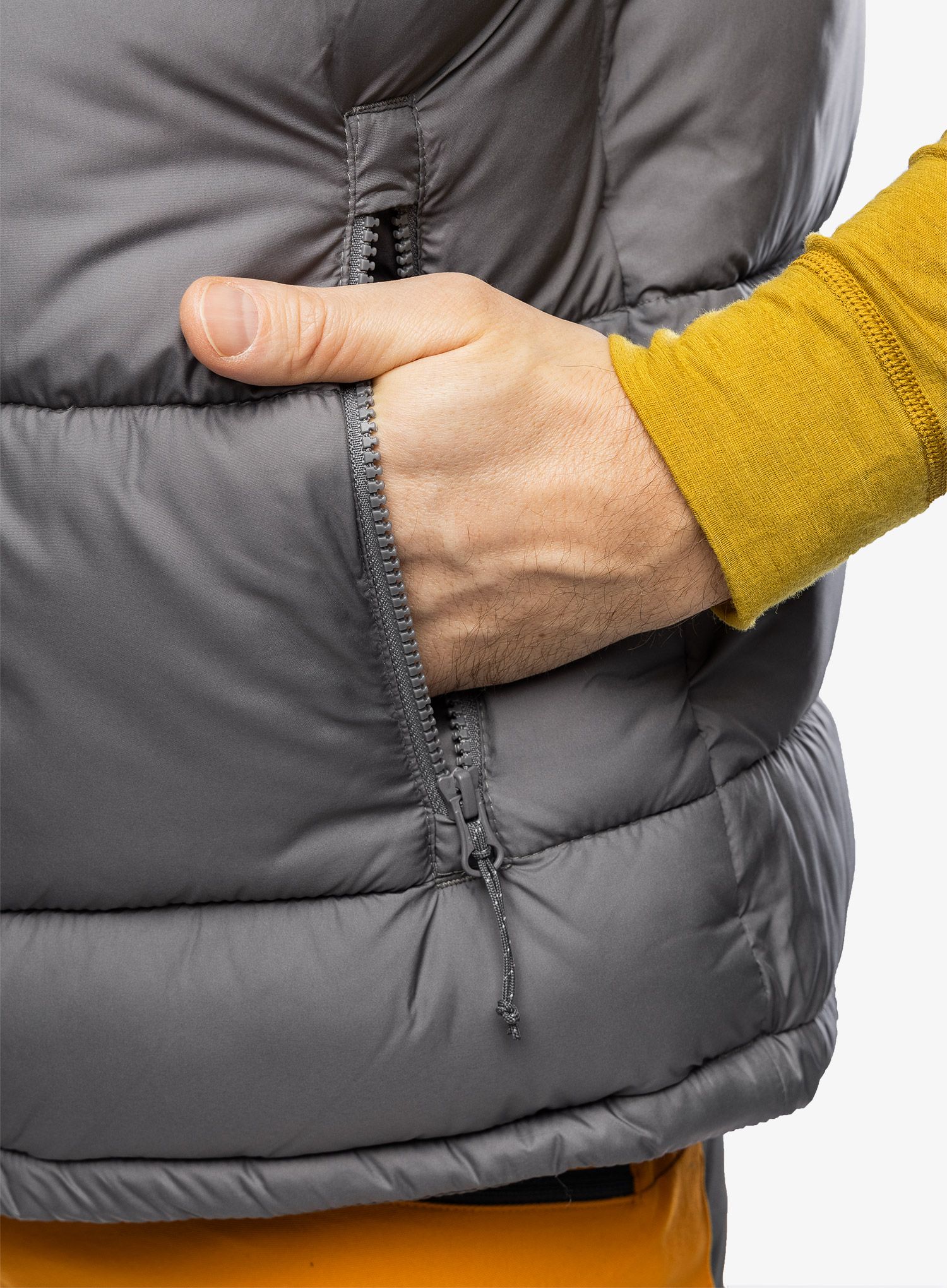 Zateplená vesta Columbia Pike Lake II Vest - city grey/shark