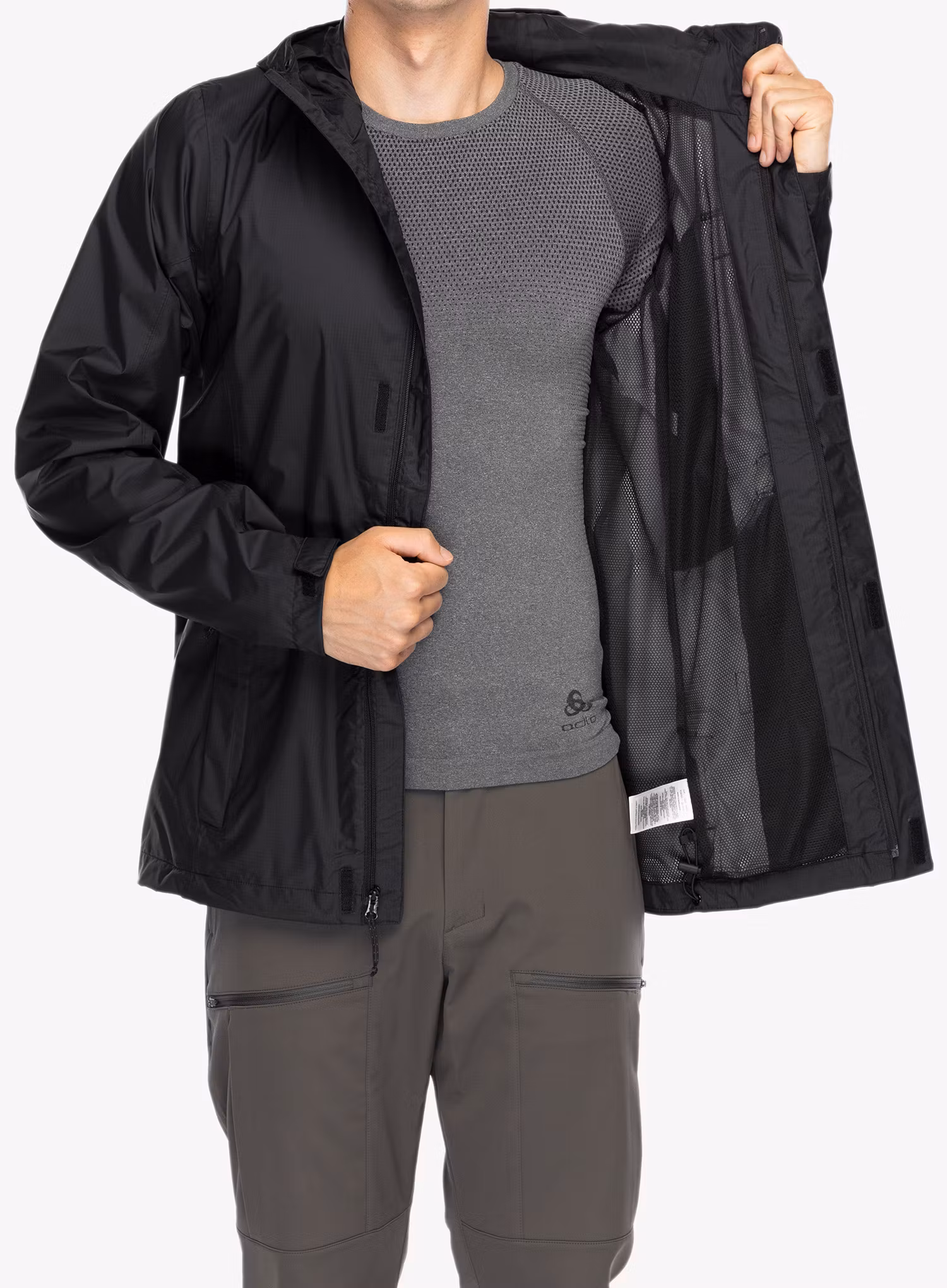 Bunda do deště Columbia Pouring Adventure III Jacket - black