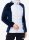 Dámská bunda Columbia Powder Lite II Sherpa Hybrid Jacket - collegiate navy/snowdrift