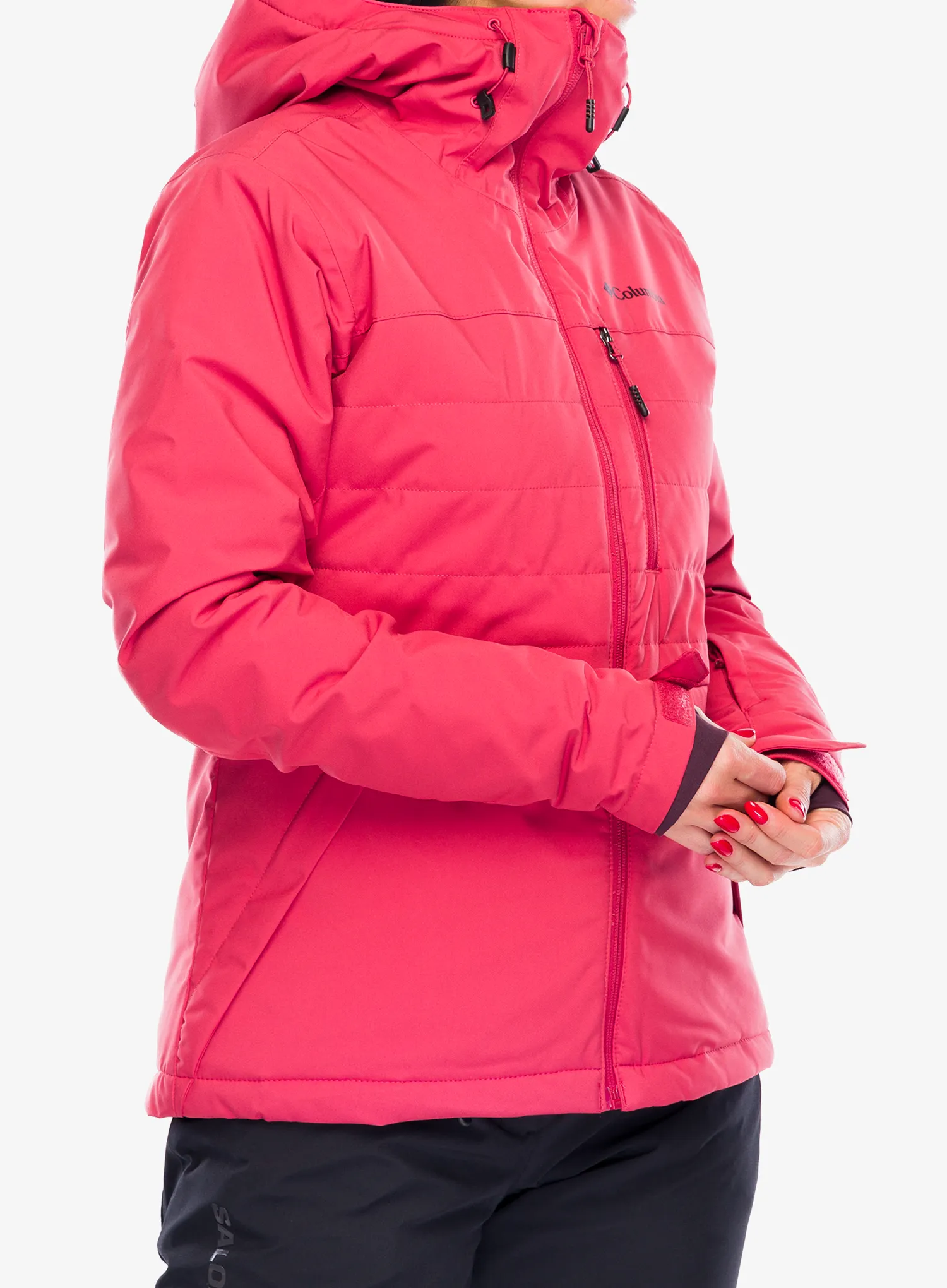 Dámská lyžařská bunda Columbia Powdered Peak Insulated Jacket - daredevil