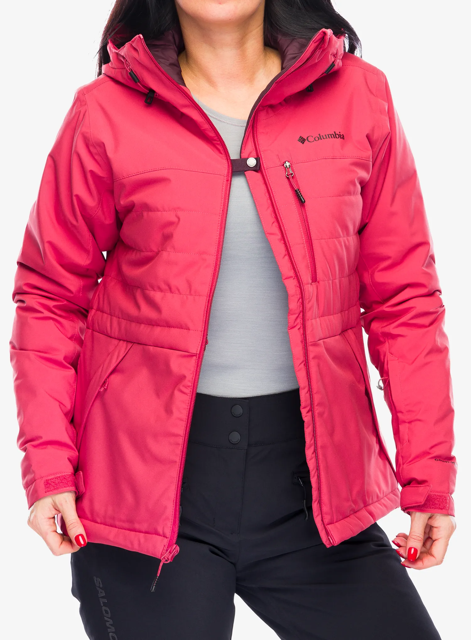 Dámská lyžařská bunda Columbia Powdered Peak Insulated Jacket - daredevil