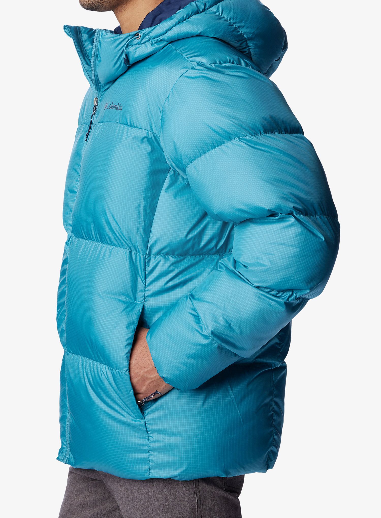 Zimní bunda Columbia Puffect Hooded Jacket - shasta