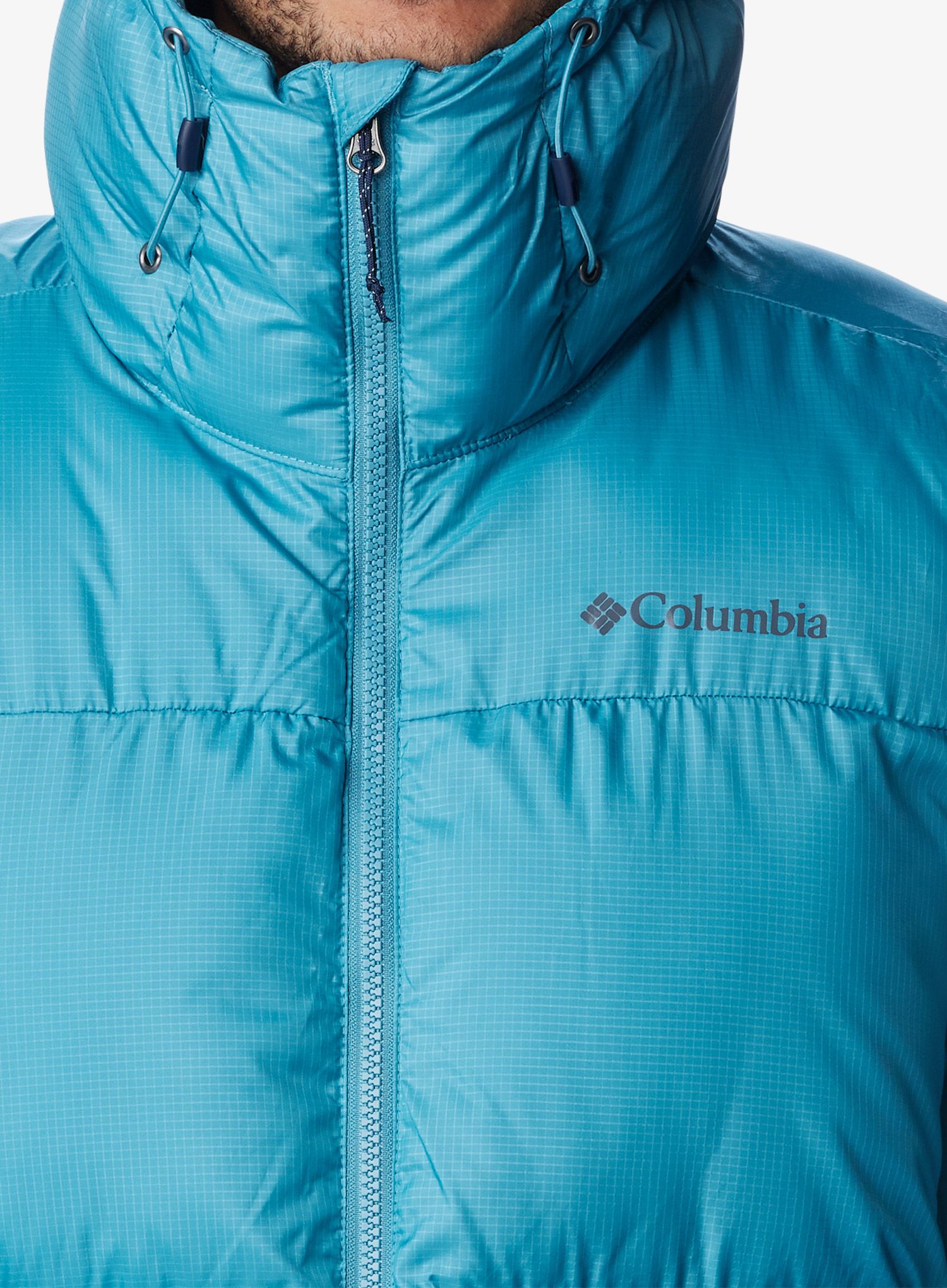 Zimní bunda Columbia Puffect Hooded Jacket - shasta