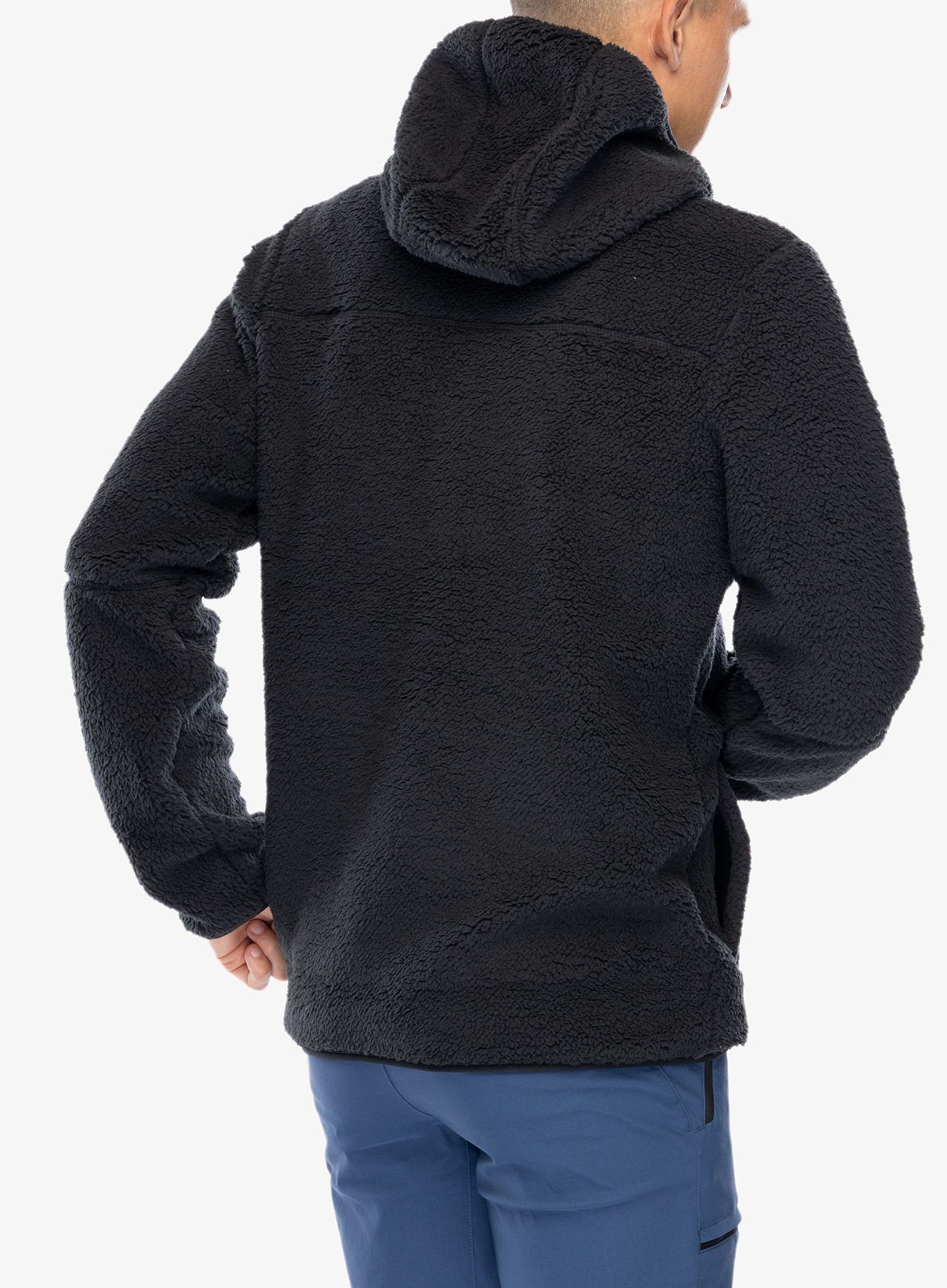 Mikina se zipem Columbia Rugged Ridge III Sherpa Pullover Hoodie - black