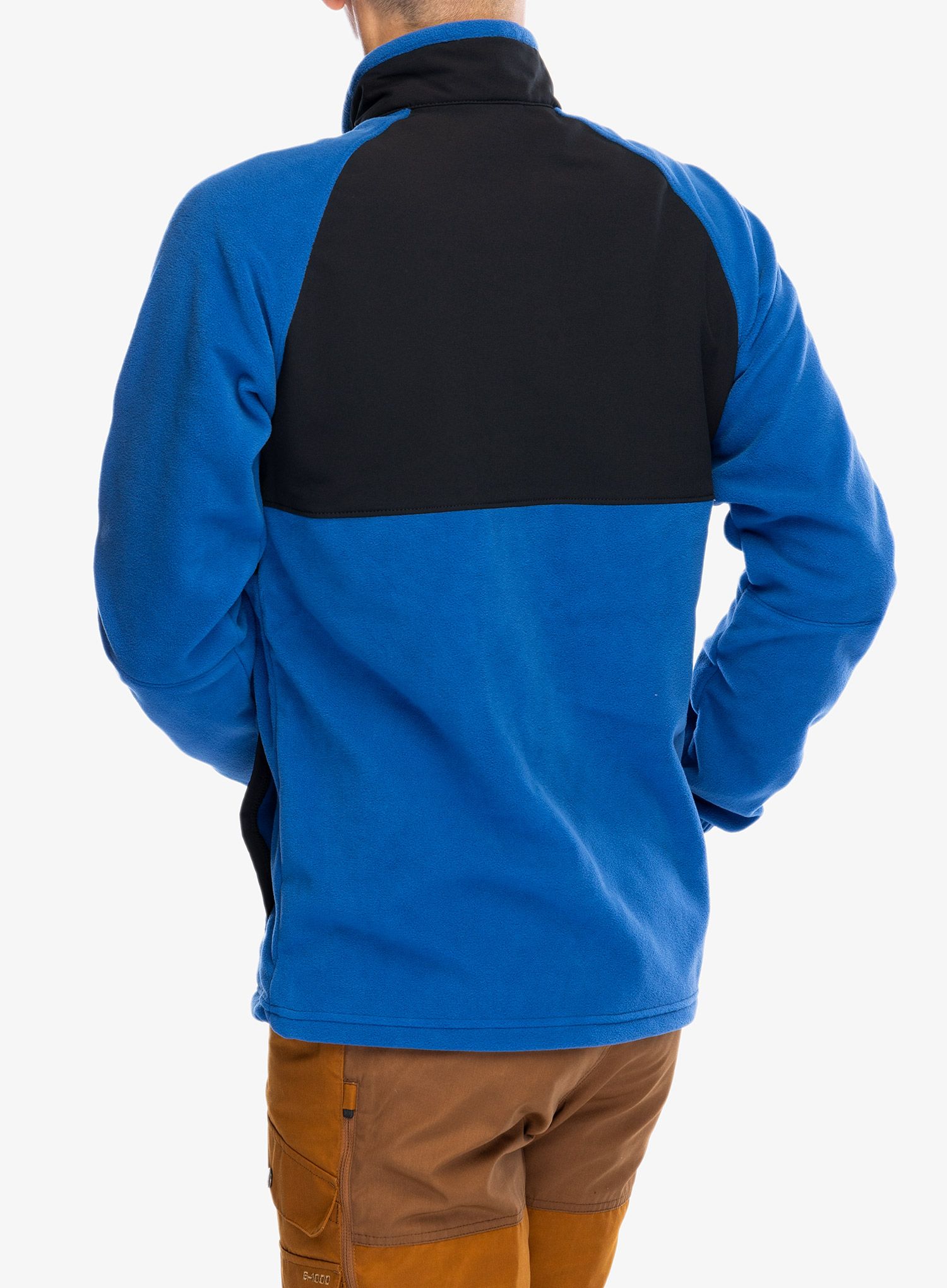 Mikina bez kapuce Columbia Sage Peak Full Zip Fleece - mountain blue/black