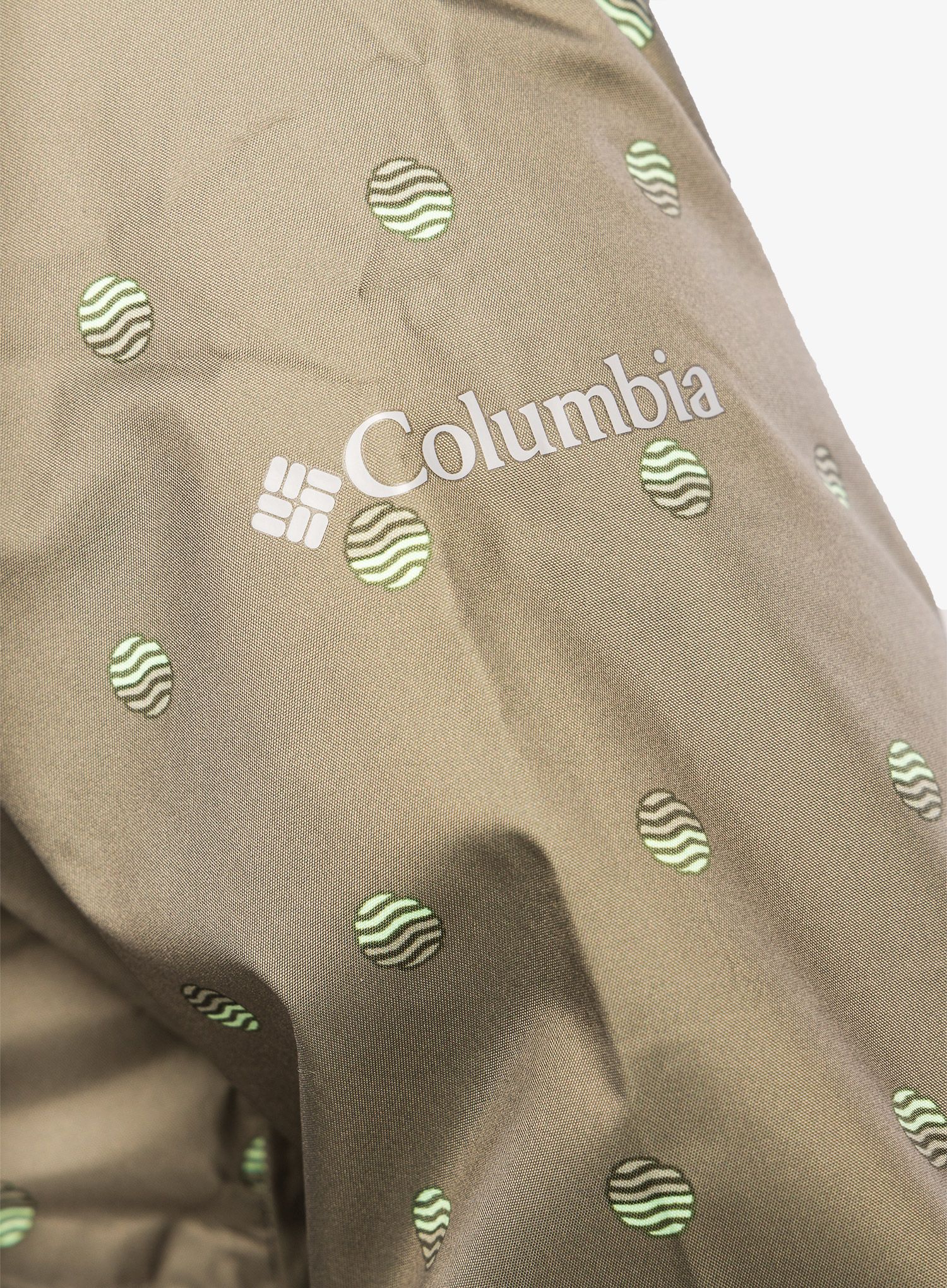 Dámský kabát do deště Columbia Splash A Little II Jacket - stone green