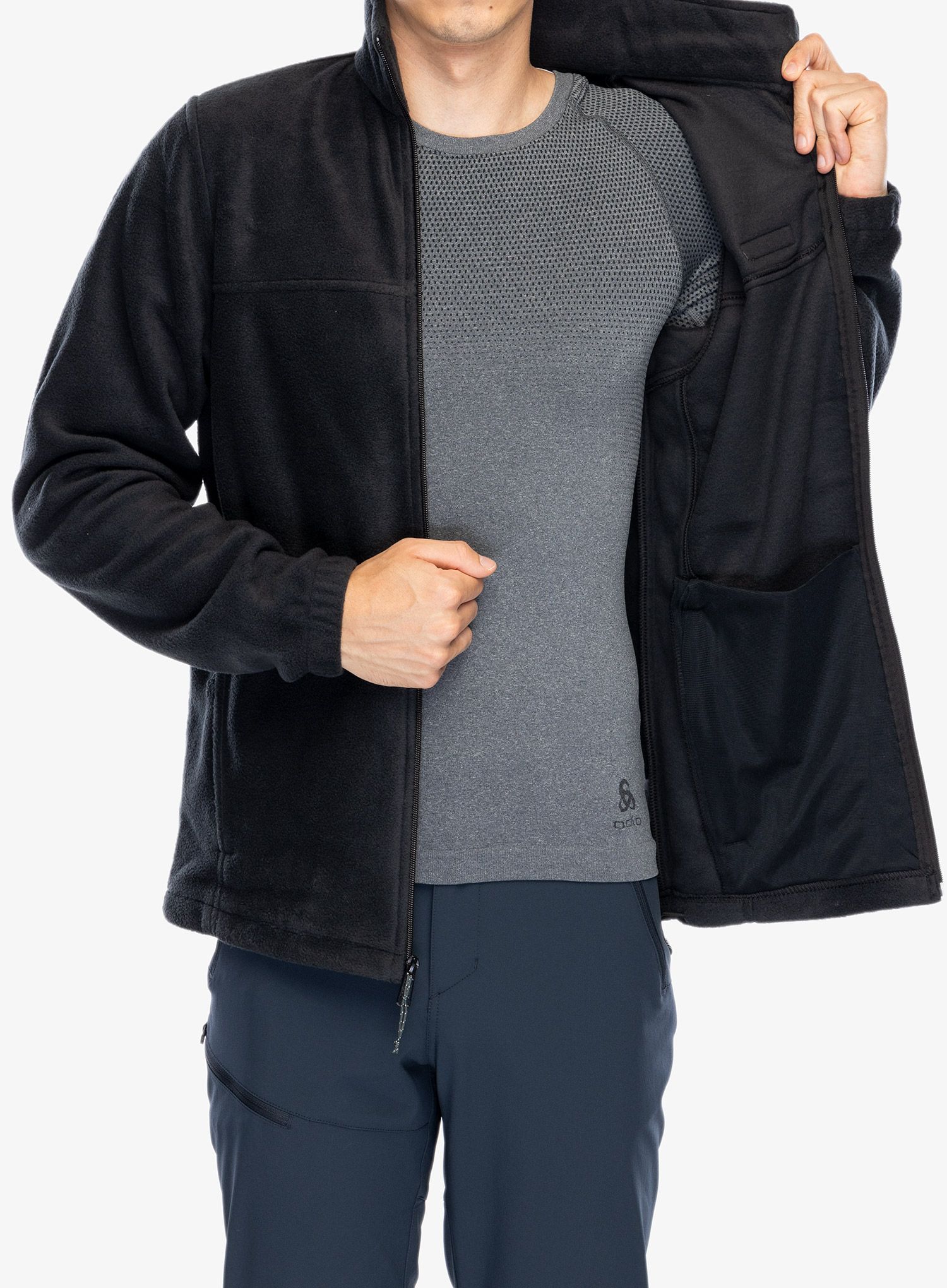 Fleecová mikina Columbia Steens Mountain 2.0 - black