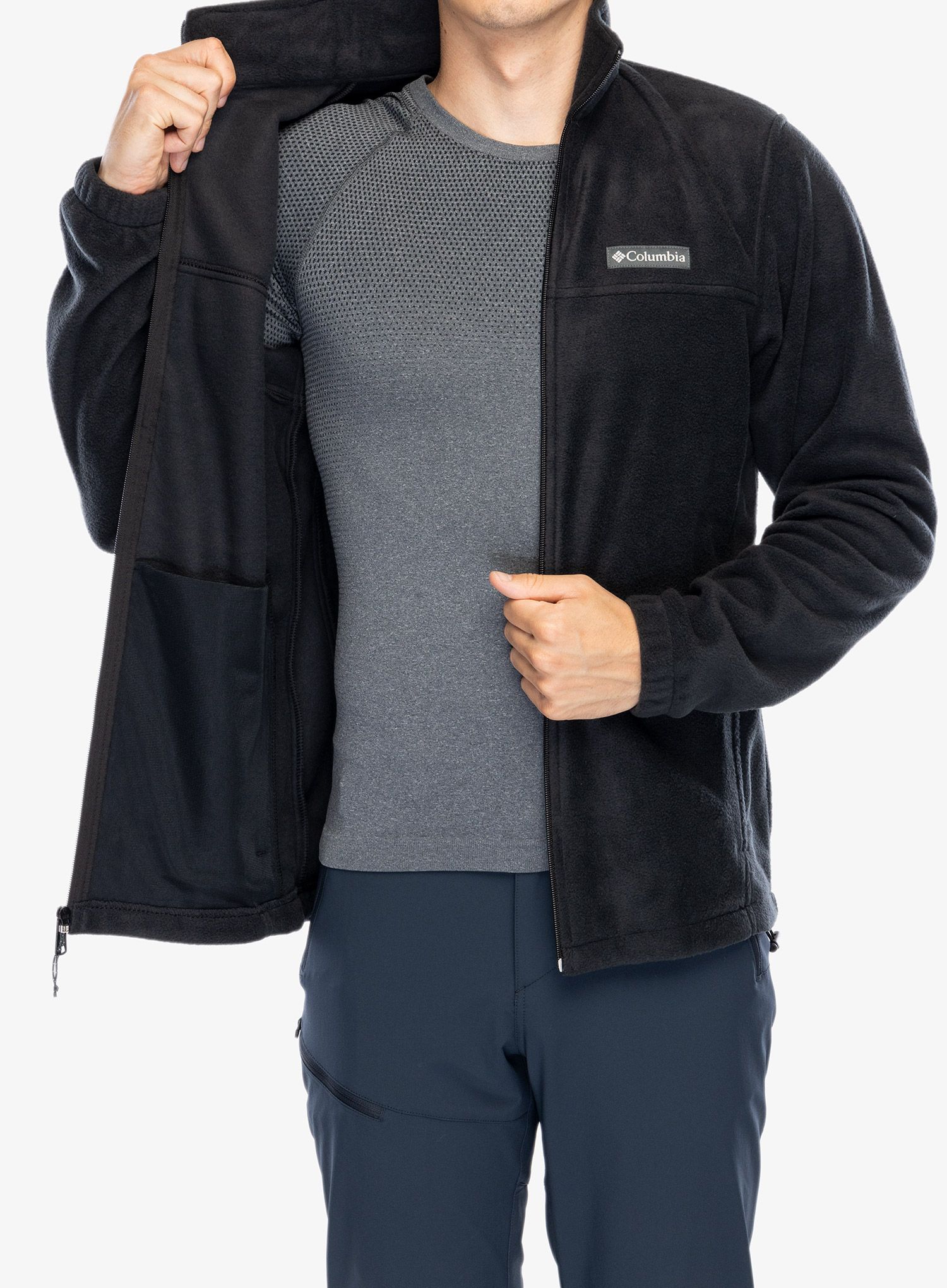 Fleecová mikina Columbia Steens Mountain 2.0 - black