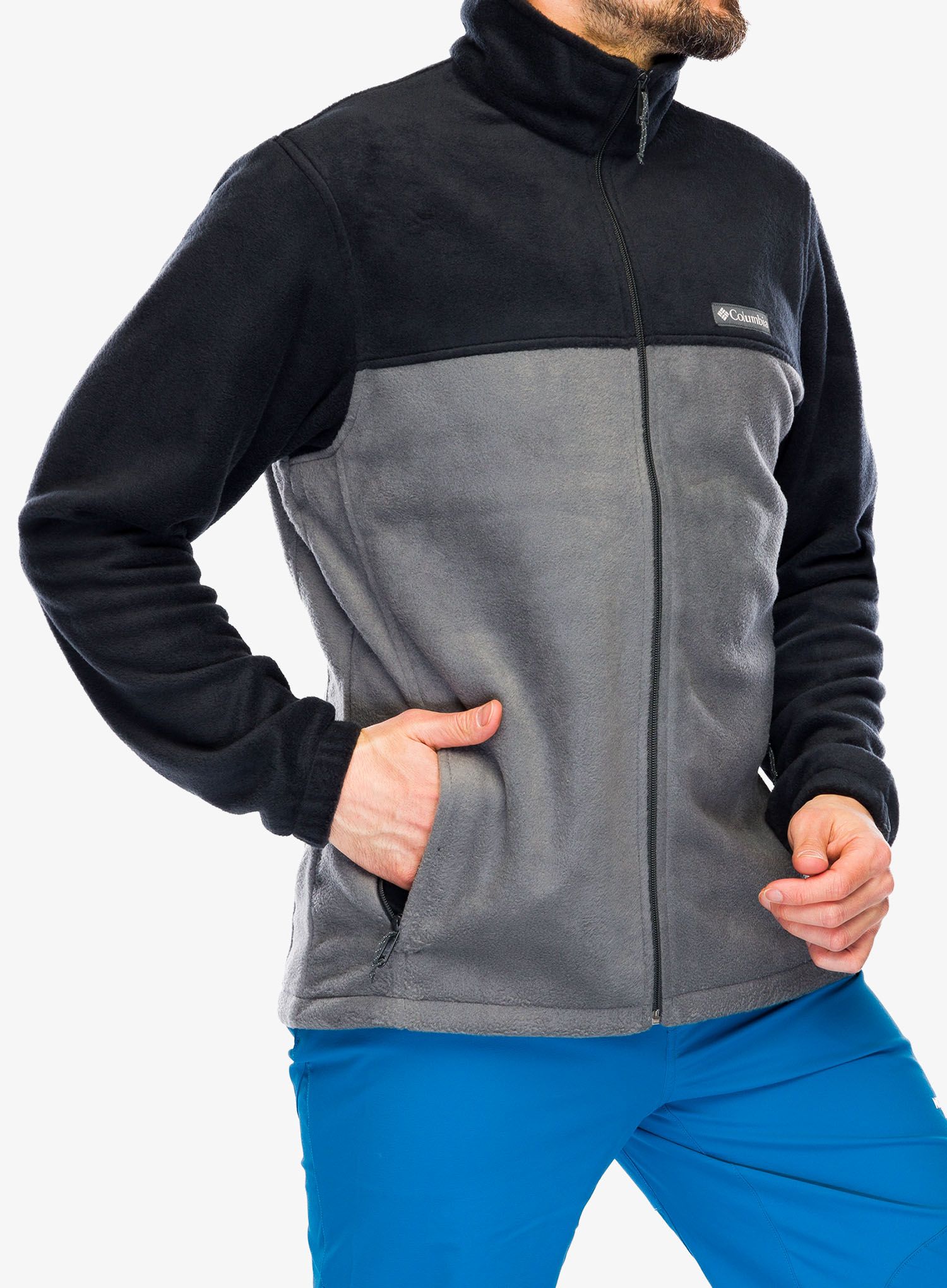 Fleecová bunda Columbia Steens Mountain 2.0 - black/grill