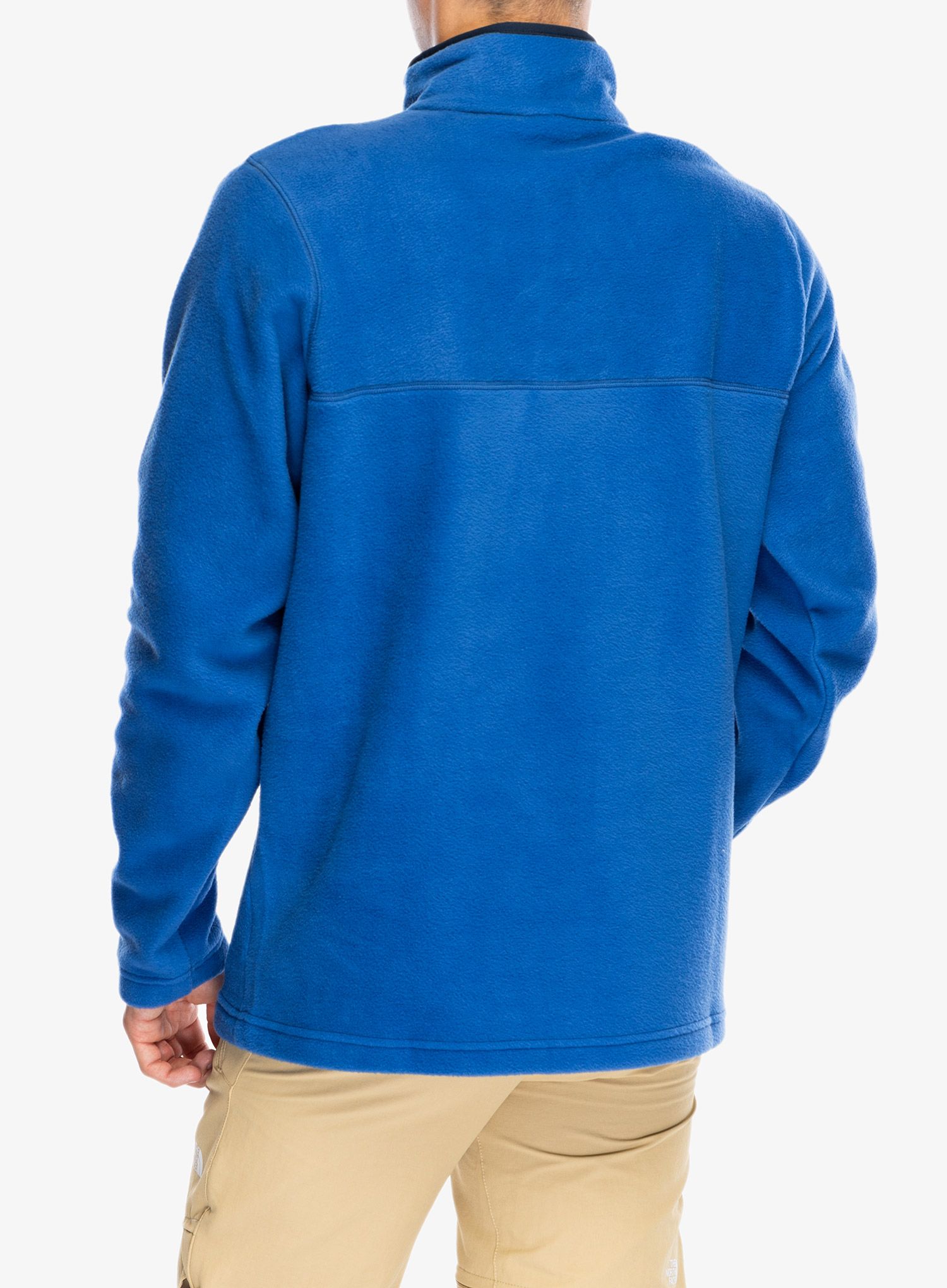 Mikina bez kapuce Columbia Steens Mountain Half Snap - mountain blue/collegiate navy