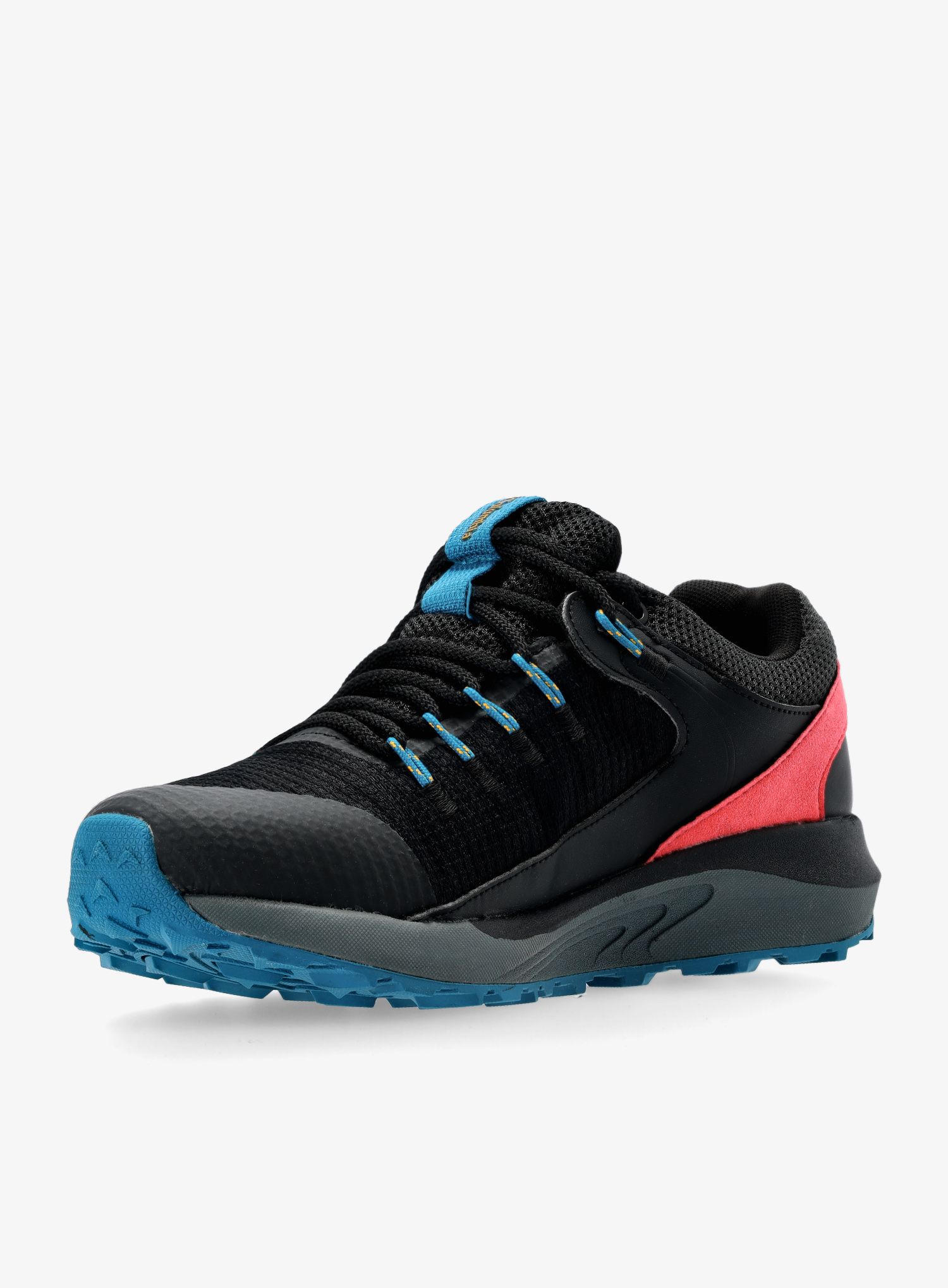 Turistické boty Columbia Trailstorm Waterproof - black/marigold