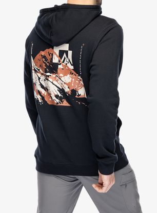 Mikina s kapucí Columbia Trek Graphic Hoodie - black/mountain air