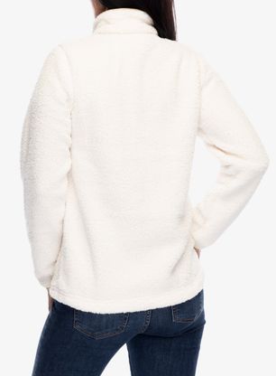 Fleecová mikina dámská Columbia West Bend Full Zip II - chalk