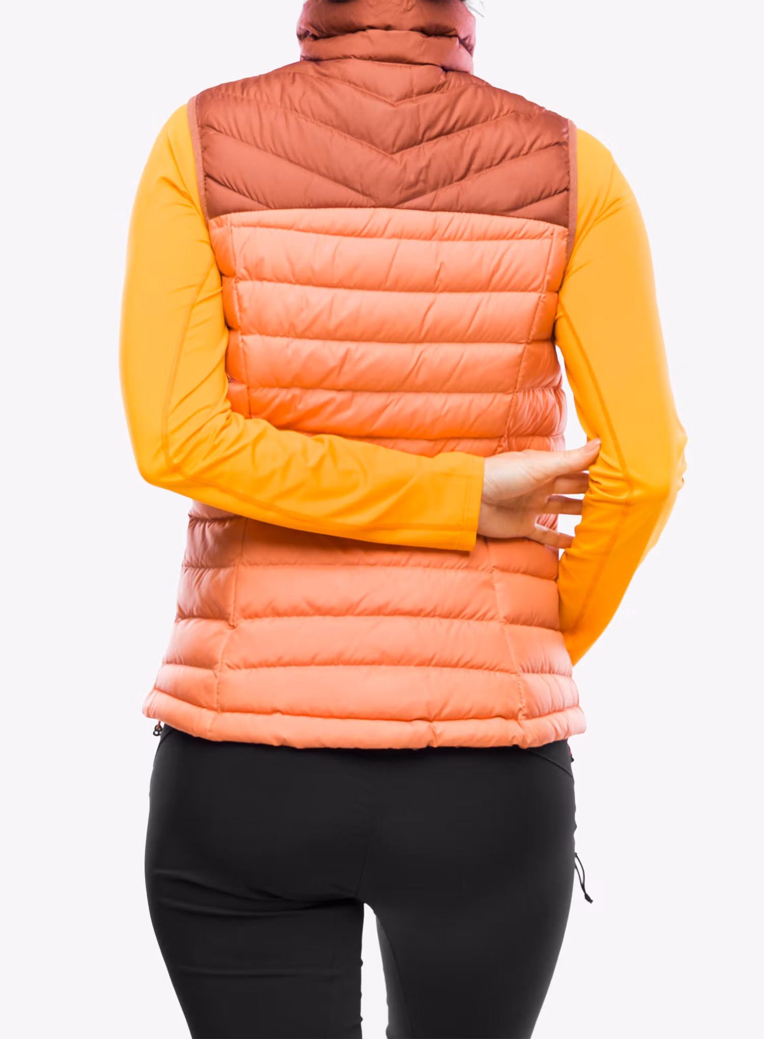 Péřová vesta dámská Columbia Westridge Down Vest - beetroot/faded peach