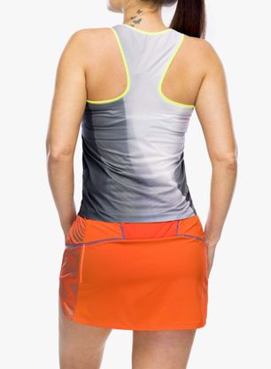 Dámský top Compressport Performance Singlet - black/white