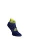 Ponožky na běhání Compressport Pro Racing Socks v4.0 Run Low - blues/green sheen