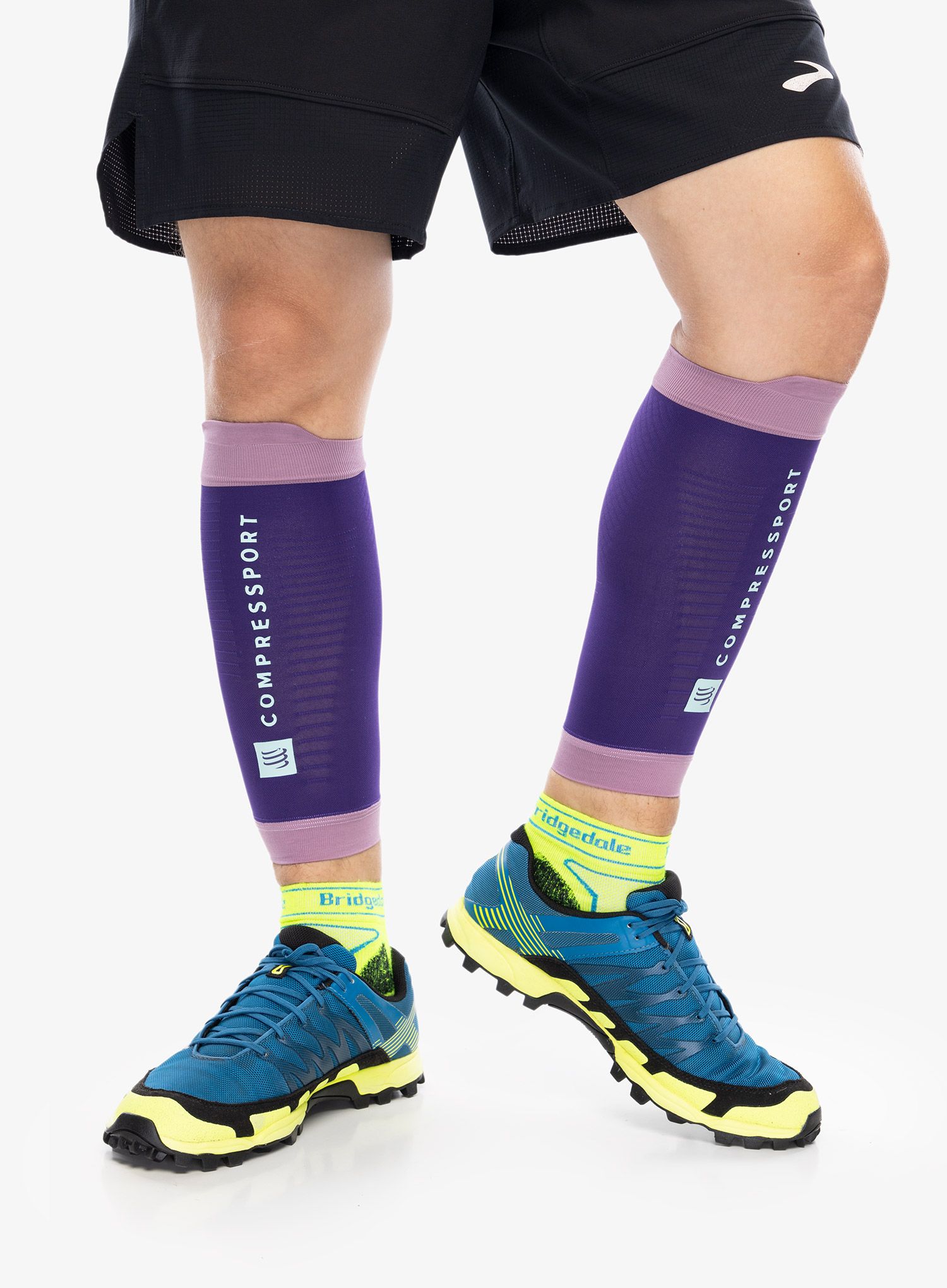 Kompresní nohavice Compressport R2 3.0 - purple/grape