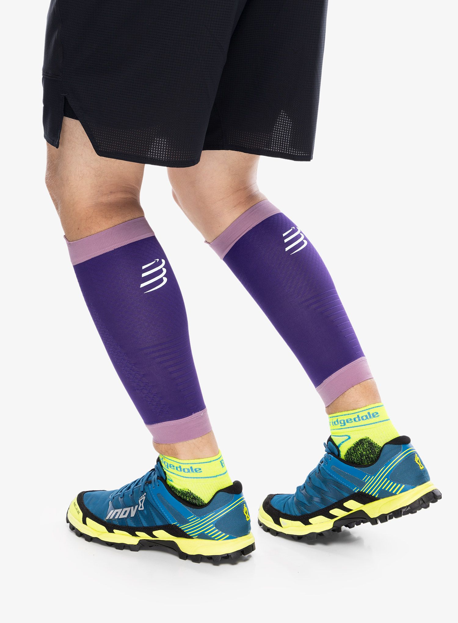 Kompresní nohavice Compressport R2 3.0 - purple/grape