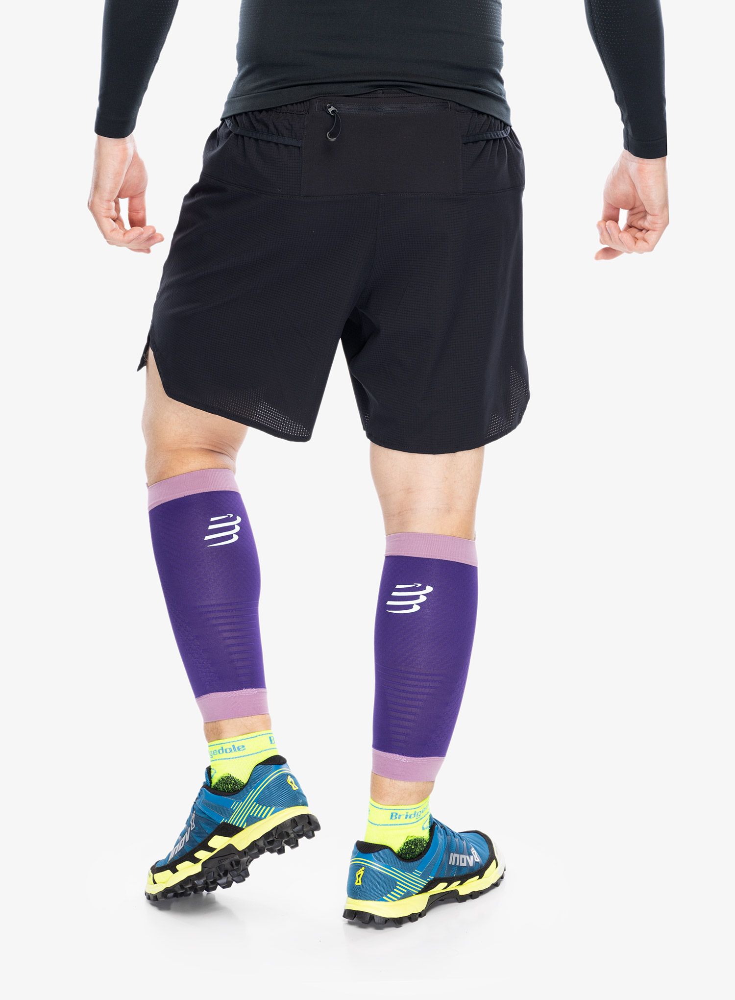 Kompresní nohavice Compressport R2 3.0 - purple/grape