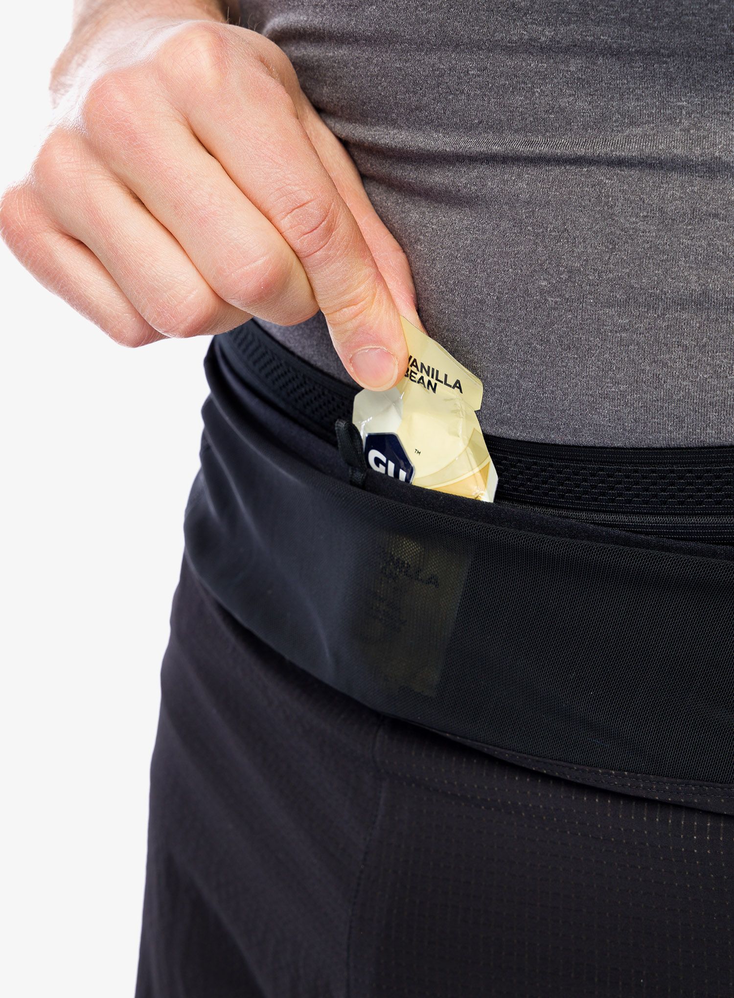 Běžecké kraťasy Compressport Trail Racing Overshort - black