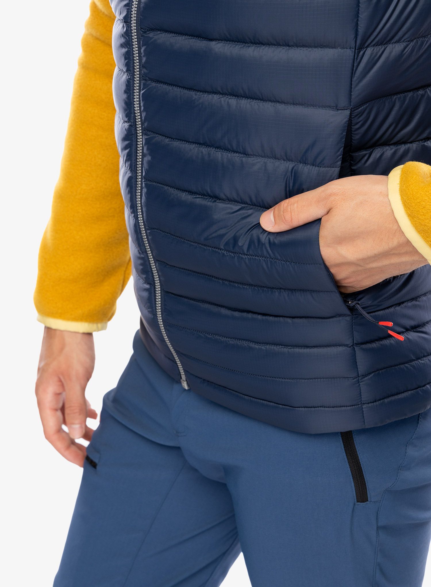 Péřová vesta Cotopaxi Fuego Down Vest - ink stripes