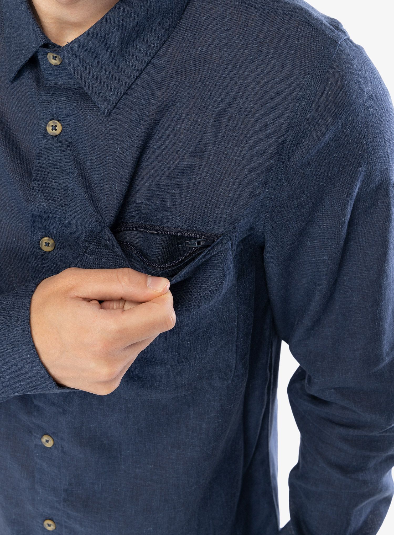 Košile Craghoppers Alexis LS Shirt - blue navy